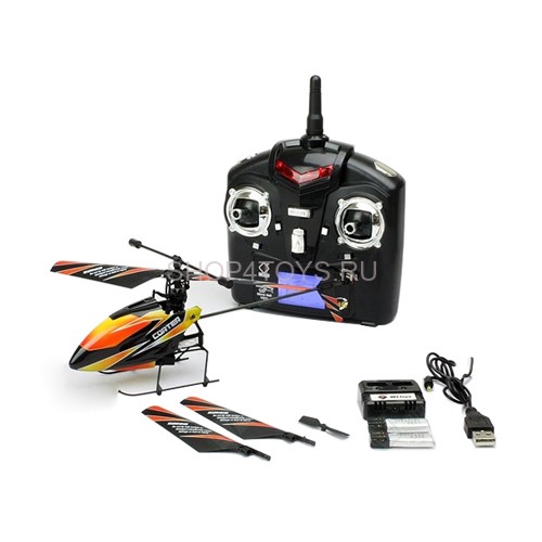 Радиоуправляемый вертолет WL toys 4CH Copter 2.4G - V911 Радиоуправляемый вертолет WL toys 4CH Copter 2.4G - V911