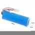 Аккумулятор Li-Ion 7.4V 5600 mAh, разъем Tamiya - HJ-210718 Аккумулятор Li-Ion 7.4V 5600 mAh, разъем Tamiya - HJ-210718