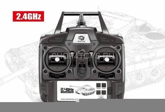 Радиоуправляемый танк Heng Long T-34 V7.0 масштаб 1:16 RTR 2.4GHz - 3909-1 V7.0 Радиоуправляемый танк Heng Long T-34 V7.0 масштаб 1:16 RTR 2.4GHz - 3909-1 V7.0