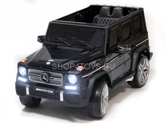 Радиоуправляемый детский электромобиль Mercedes Benz G65 Black 12V 2.4G - G65 Радиоуправляемый детский электромобиль Mercedes Benz G65 Black 12V 2.4G - G65