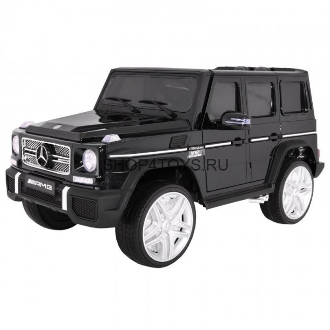 Радиоуправляемый детский электромобиль Mercedes Benz G65 Black 12V 2.4G - G65 Радиоуправляемый детский электромобиль Mercedes Benz G65 Black 12V 2.4G - G65