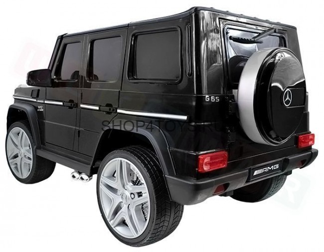 Радиоуправляемый детский электромобиль Mercedes Benz G65 Black 12V 2.4G - G65 Радиоуправляемый детский электромобиль Mercedes Benz G65 Black 12V 2.4G - G65