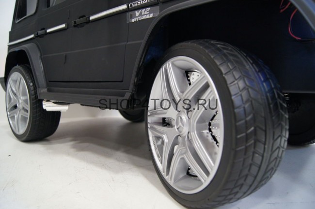Радиоуправляемый детский электромобиль Mercedes Benz G65 Black 12V 2.4G - G65 Радиоуправляемый детский электромобиль Mercedes Benz G65 Black 12V 2.4G - G65
