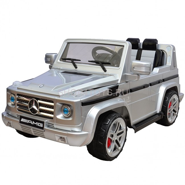 Радиоуправляемый электромобиль-джип DMD-G55 Mercedes-Benz AMG Silver 12V 2.4G - DMD-178A-S Радиоуправляемый электромобиль-джип DMD-G55 Mercedes-Benz AMG Silver 12V 2.4G - DMD-178A-S