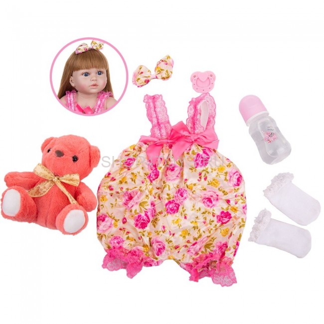 Реборн силиконовая девочка Лиля