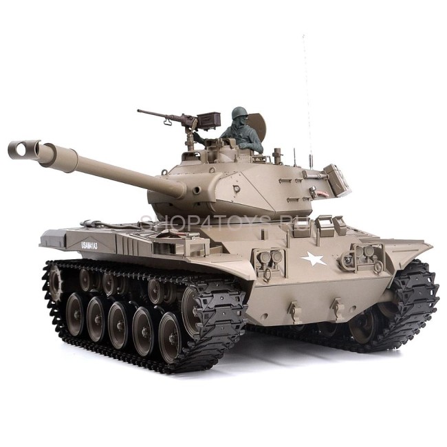 Радиоуправляемый танк Heng Long US M41A3 Bulldog масштаб 1:16 2.4 G - 3839-1 V7.0 Радиоуправляемый танк Heng Long US M41A3 Bulldog масштаб 1:16 2.4 G - 3839-1 V7.0
