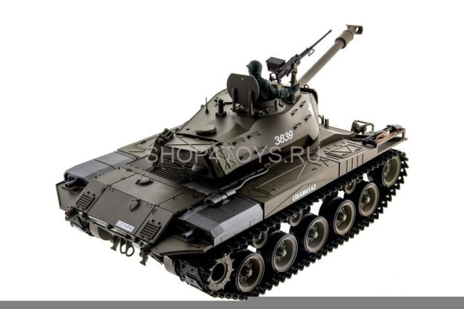 Радиоуправляемый танк Heng Long US M41A3 Bulldog масштаб 1:16 2.4 G - 3839-1 V7.0 Радиоуправляемый танк Heng Long US M41A3 Bulldog масштаб 1:16 2.4 G - 3839-1 V7.0