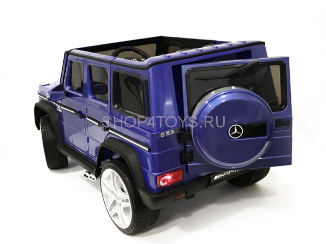 Радиоуправляемый детский электромобиль Mercedes Benz G65 Blue 12V 2.4G - G65 Радиоуправляемый детский электромобиль Mercedes Benz G65 Blue 12V 2.4G - G65