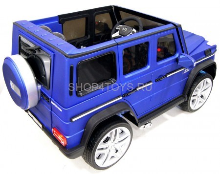 Радиоуправляемый детский электромобиль Mercedes Benz G65 Blue 12V 2.4G - G65 Радиоуправляемый детский электромобиль Mercedes Benz G65 Blue 12V 2.4G - G65
