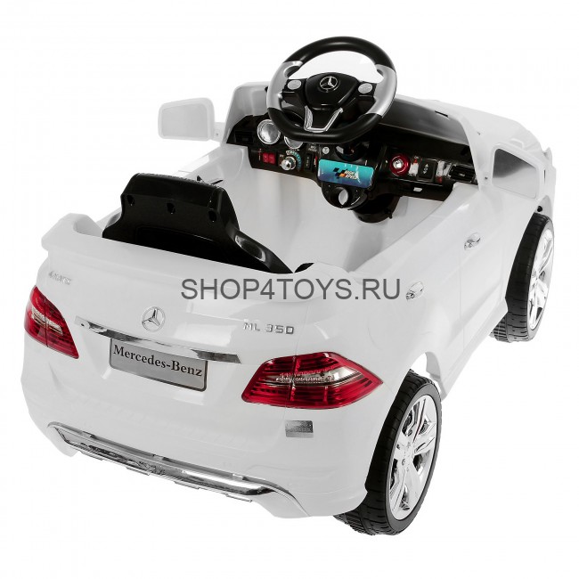 Детский электромобиль Mercedes ML350 White 2WD 2.4G - QX-7996-W Детский электромобиль Mercedes ML350 White 2WD 2.4G - QX-7996-W