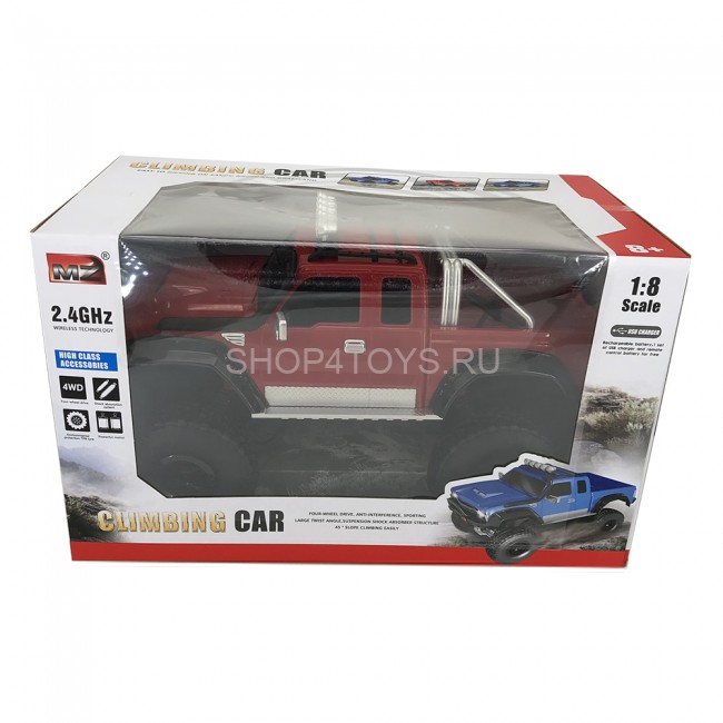 Радиоуправляемый краулер Red Pick-Up 4WD 1:8 2.4G - MZ-2855-R Радиоуправляемый краулер Red Pick-Up 4WD 1:8 2.4G - MZ-2855-R