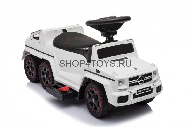Каталка Mercedes-Benz G63 AMG 6x6 - White - SXZ1838 Каталка Mercedes-Benz G63 AMG 6x6 - White - SXZ1838