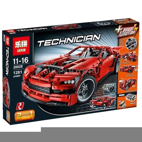 Конструктор XINGBAO 20028 Суперавтомобиль (Super car) - Technic 8070 Конструктор XINGBAO 20028 Суперавтомобиль (Super car) - Technic 8070