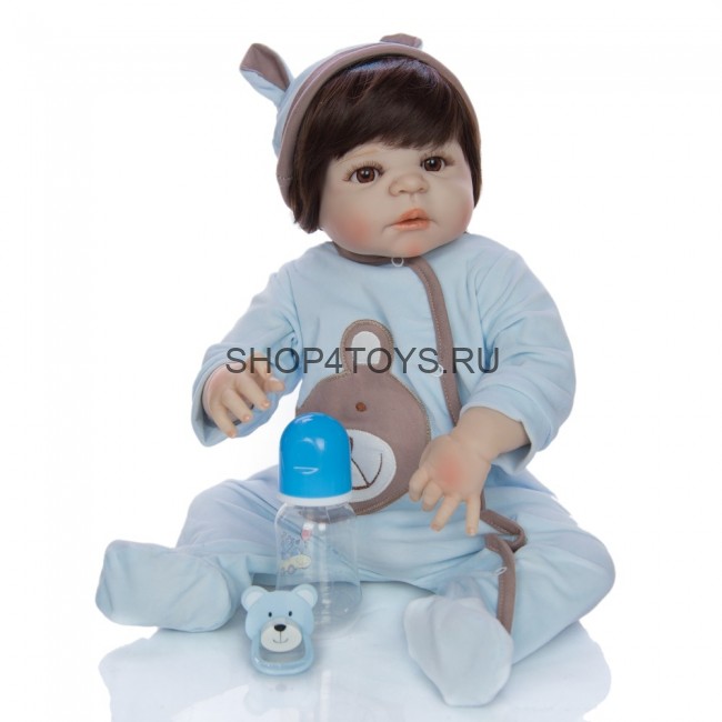 Силиконовый реборн мальчик Андрюша