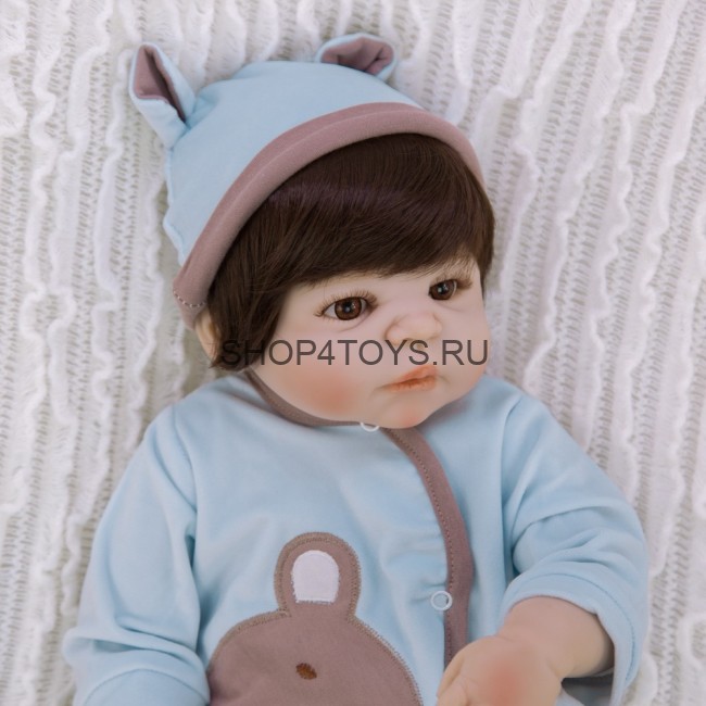 Силиконовый реборн мальчик Андрюша