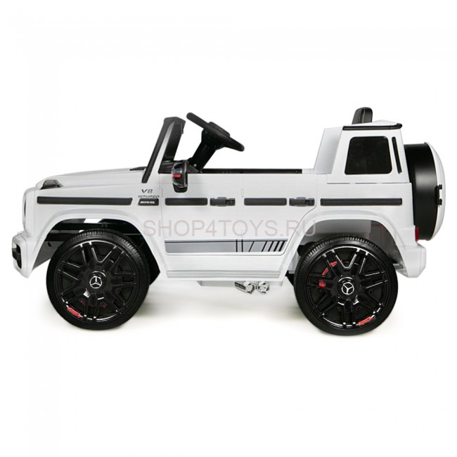 Электромобиль Mercedes-Benz G63 AMG White 12V - BBH-0002-WHITE Электромобиль Mercedes-Benz G63 AMG White 12V - BBH-0002-WHITE