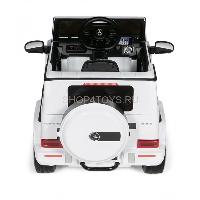 Электромобиль Mercedes-Benz G63 AMG White 12V - BBH-0002-WHITE Электромобиль Mercedes-Benz G63 AMG White 12V - BBH-0002-WHITE