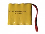 Аккумулятор Ni-Cd 4.8V 700 mAh (разъем JST) - NICD-48F-700-JST Аккумулятор Ni-Cd 4.8V 700 mAh (разъем JST) - NICD-48F-700-JST