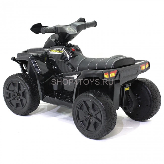 Детский квадроцикл 6V на резиновых колесах - XH116-CARBON-PAINT