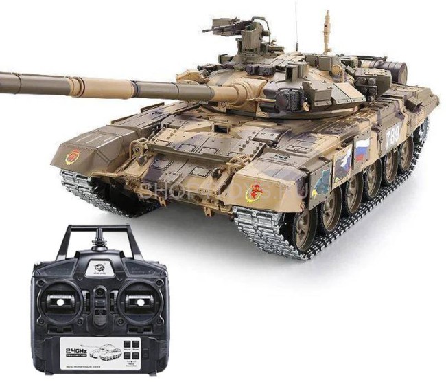 Радиоуправляемый танк Heng Long T-90 MS version V7.0 масштаб 1:16 RTR 2.4G - 3938-1UpgA V7.0 Радиоуправляемый танк Heng Long T-90 MS version V7.0 масштаб 1:16 RTR 2.4G - 3938-1UpgA V7.0