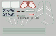 Набор наклеек Redwolf Art-tech 4C031