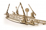 Деревянный 3D конструктор Ugears "Переезд и рельсы" - 70014 Деревянный 3D конструктор Ugears "Переезд и рельсы" - 70014