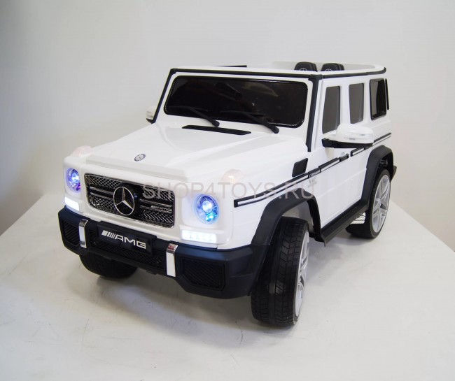 Радиоуправляемый детский электромобиль Mercedes Benz G65 White 12V 2.4G - G65 Радиоуправляемый детский электромобиль Mercedes Benz G65 White 12V 2.4G - G65