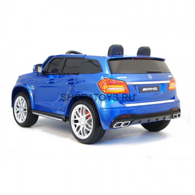Детский электромобиль Mercedes Benz GLS63 LUXURY 4x4 12V 2.4G - Blue - HL228-LUX Детский электромобиль Mercedes Benz GLS63 LUXURY 4x4 12V 2.4G - Blue - HL228-LUX