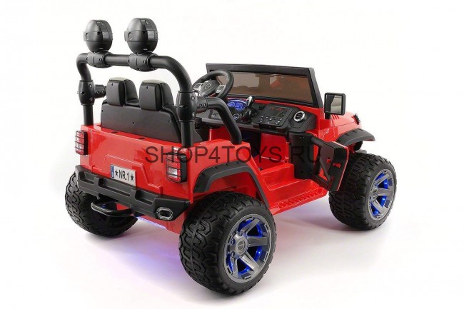 Электромобиль Jeep Wrangler Red 2WD - SX1718-S Электромобиль Jeep Wrangler Red 2WD - SX1718-S
