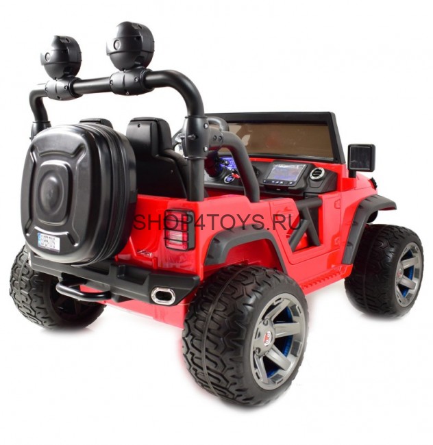 Электромобиль Jeep Wrangler Red 2WD - SX1718-S Электромобиль Jeep Wrangler Red 2WD - SX1718-S
