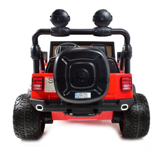 Электромобиль Jeep Wrangler Red 2WD - SX1718-S Электромобиль Jeep Wrangler Red 2WD - SX1718-S