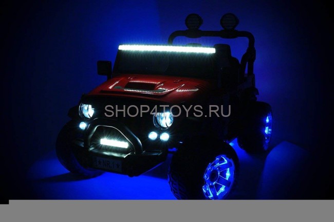 Электромобиль Jeep Wrangler Red 2WD - SX1718-S Электромобиль Jeep Wrangler Red 2WD - SX1718-S