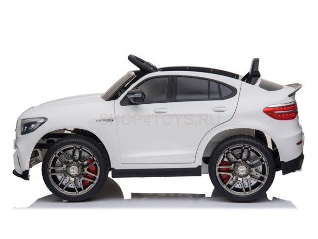 Электромобиль Mercedes-Benz GLC 63 AMG White 12V - QLS-5688 Электромобиль Mercedes-Benz GLC 63 AMG White 12V - QLS-5688