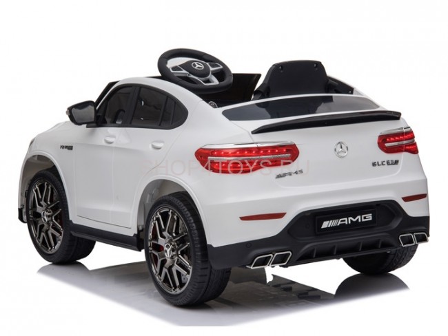 Электромобиль Mercedes-Benz GLC 63 AMG White 12V - QLS-5688 Электромобиль Mercedes-Benz GLC 63 AMG White 12V - QLS-5688