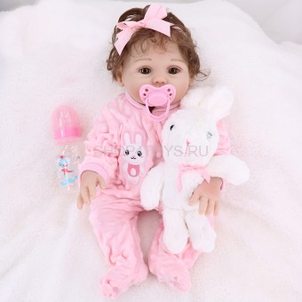 Реборн девочка силиконовая Амина