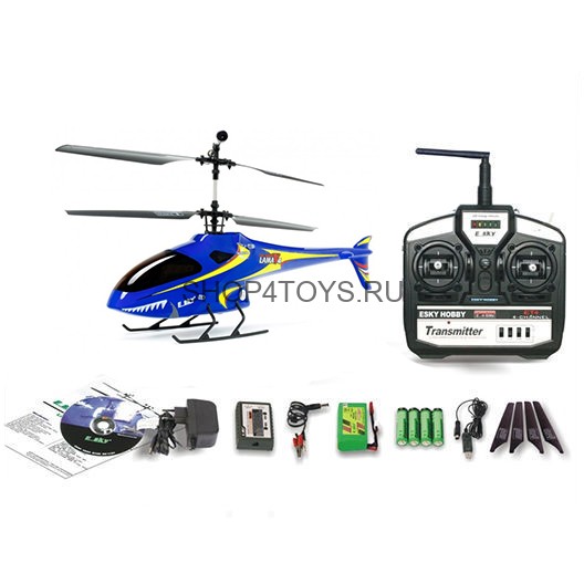 Радиоуправляемый вертолет E-sky 3D LAMA V4 2.4G - 003908 Радиоуправляемый вертолет E-sky 3D LAMA V4 2.4G - 003908