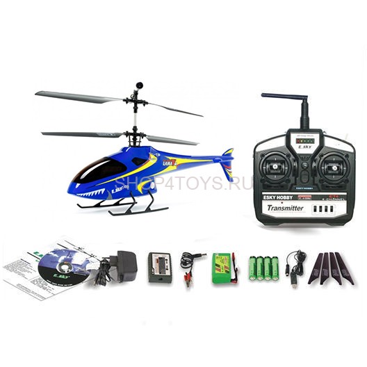 Радиоуправляемый вертолет E-sky 3D LAMA V4 2.4G - 003908 Радиоуправляемый вертолет E-sky 3D LAMA V4 2.4G - 003908