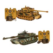 Радиоуправляемый танковый бой (Abrams M1A2PK США + GERMAN TIGER Германия) 2.4GHz - ZG-99823 Радиоуправляемый танковый бой (Abrams M1A2PK США + GERMAN TIGER Германия) 2.4GHz - ZG-99823