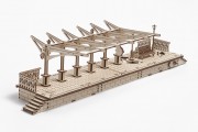 Деревянный 3D конструктор Ugears "Перрон" - 70013 Деревянный 3D конструктор Ugears "Перрон" - 70013