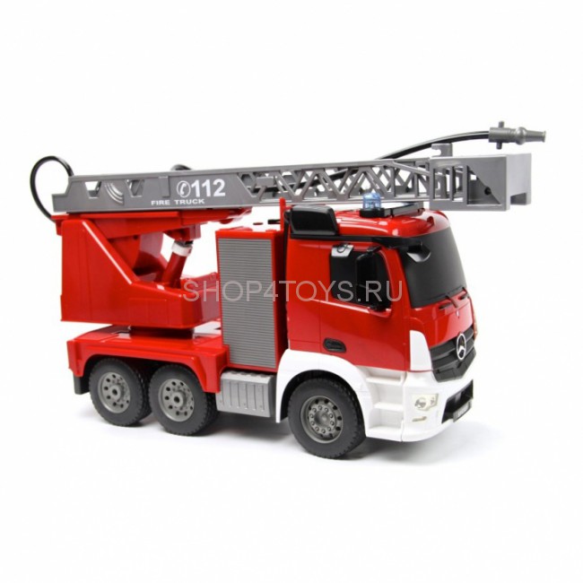 Радиоуправляемая пожарная машина Mercedes-Benz Actros 1:20 2.4G - E527-003 Радиоуправляемая пожарная машина Mercedes-Benz Actros 1:20 2.4G - E527-003
