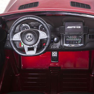Детский электромобиль Mercedes Benz GLS63 LUXURY 4x4 12V 2.4G - Red - HL228-LUX-R Детский электромобиль Mercedes Benz GLS63 LUXURY 4x4 12V 2.4G - Red - HL228-LUX-R