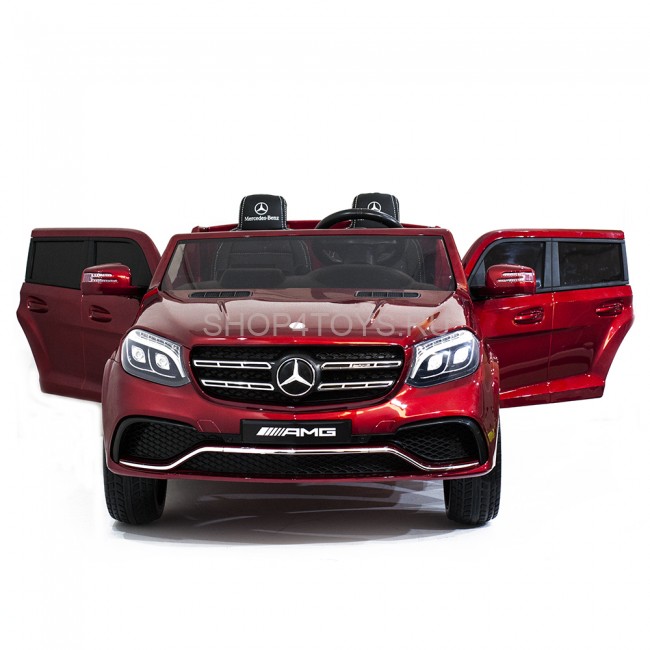 Детский электромобиль Mercedes Benz GLS63 LUXURY 4x4 12V 2.4G - Red - HL228-LUX-R Детский электромобиль Mercedes Benz GLS63 LUXURY 4x4 12V 2.4G - Red - HL228-LUX-R