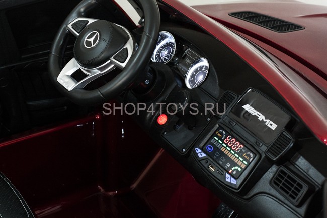 Детский электромобиль Mercedes Benz GLS63 LUXURY 4x4 12V 2.4G - Red - HL228-LUX-R Детский электромобиль Mercedes Benz GLS63 LUXURY 4x4 12V 2.4G - Red - HL228-LUX-R