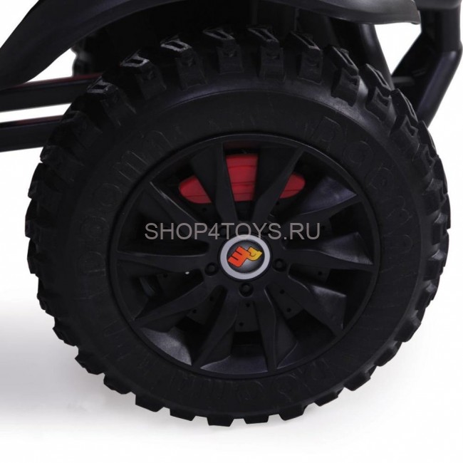 Детский электроквадроцикл Dongma ATV White 12V с кожаным сиденьем - DMD-268A-LUX-W Детский электроквадроцикл Dongma ATV White 12V с кожаным сиденьем - DMD-268A-LUX-W