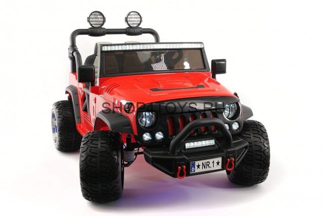Электромобиль Jeep Wrangler Red 4WD - SX1718-A Электромобиль Jeep Wrangler Red 4WD - SX1718-A