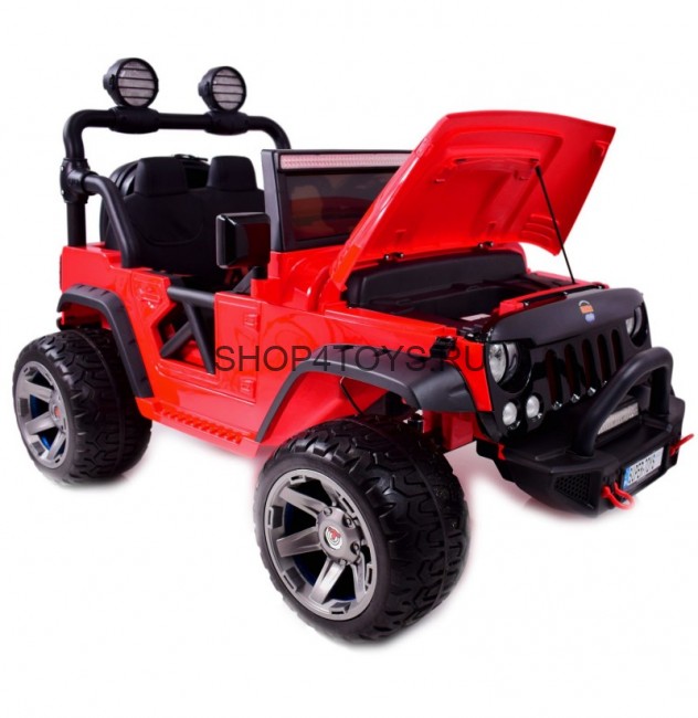 Электромобиль Jeep Wrangler Red 4WD - SX1718-A Электромобиль Jeep Wrangler Red 4WD - SX1718-A
