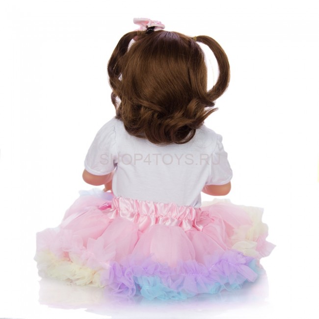 Реборн с силиконовым телом Анюта