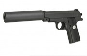 Пистолет металлический Colt Commander (пневматика, 27,5 см) - G.2A Пистолет металлический Colt Commander (пневматика, 27,5 см) - G.2A