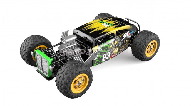 Радиоуправляемая машина CraZon Хот-род 4WD 1:12 - 333-GS19121-YELLOW
