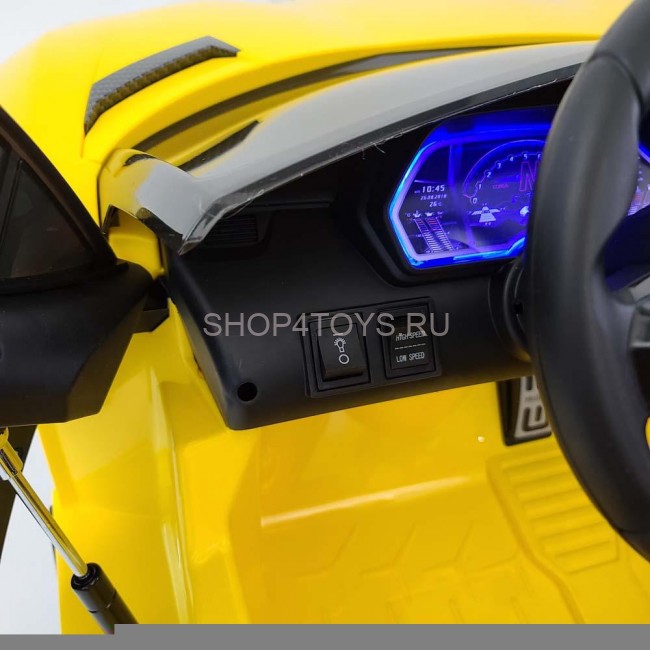 Детский электромобиль Lamborghini Aventador SVJ Yellow Carbon (дрифт, 15 км/ч, 24V) - SX2028S-YELLOW Детский электромобиль Lamborghini Aventador SVJ Yellow Carbon (дрифт, 15 км/ч, 24V) - SX2028S-YELLOW
